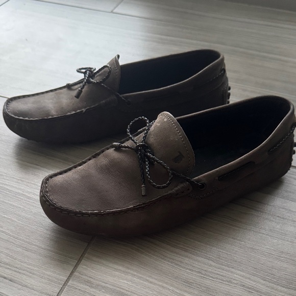 Men's Brown Tod’s Gommino Loafers - Picture 2 of 7